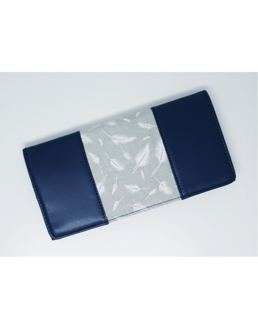 Blue Leaf Wallet